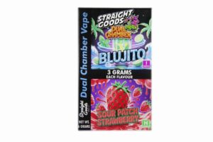 Buy Straight Goods - Dual Chamber Vape - Blujito + Sour Patch Strawberry (3 Grams + 3 Grams) at BudExpressNow Online Shop