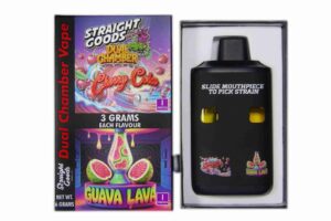 Buy Straight Goods - Dual Chamber Vape - Cherry Cola + Guava Lava (3 Grams + 3 Grams) at BudExpressNow Online Shop