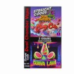 Buy Straight Goods - Dual Chamber Vape - Cherry Cola + Guava Lava (3 Grams + 3 Grams) at BudExpressNow Online Shop