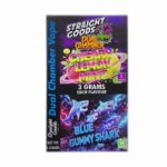 Buy Straight Goods - Dual Chamber Vape - Cherry Lemon Mint + Blue Gummy Shark (3 Grams + 3 Grams) at BudExpressNow Online Shop