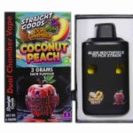 Buy Straight Goods - Dual Chamber Vape - Coconut Peach + Forbidden Fruit (3 Grams + 3 Grams) at BudExpressNow Online Shop