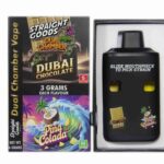Buy Straight Goods - Dual Chamber Vape - Dubai Chocolate + Pina Colada (3 Grams + 3 Grams) at BudExpressNow Online Shop