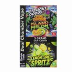 Buy Straight Goods - Dual Chamber Vape - Island Melon + Lemon Lime Spritz (3 Grams + 3 Grams) at BudExpressNow Online Shop