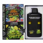 Buy Straight Goods - Dual Chamber Vape - Island Melon + Lemon Lime Spritz (3 Grams + 3 Grams) at BudExpressNow Online Shop