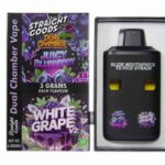 Buy Straight Goods - Dual Chamber Vape - Juicy Blueberry + White Grape V2 (3 Grams + 3 Grams) at BudExpressNow Online Shop