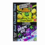 Buy Straight Goods - Dual Chamber Vape - Lemon Twist + Grape Ice (3 Grams + 3 Grams) at BudExpressNow Online Shop