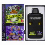 Buy Straight Goods - Dual Chamber Vape - Lemonade + Blueberry Cookies (3 Grams + 3 Grams) at BudExpressNow Online Shop
