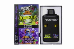 Buy Straight Goods - Dual Chamber Vape - Lemonade + Blueberry Cookies (3 Grams + 3 Grams) at BudExpressNow Online Shop
