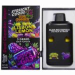 Buy Straight Goods - Dual Chamber Vape - Lisbon Lemon + Grape Gas (3 Grams + 3 Grams) at BudExpressNow Online Shop
