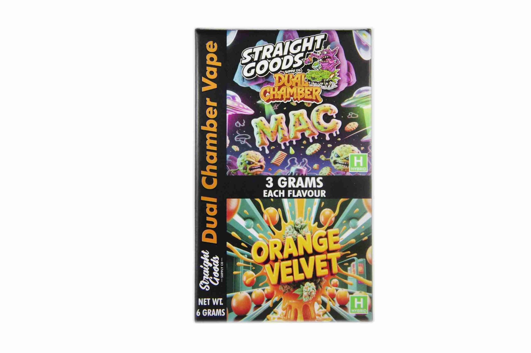 Buy Straight Goods - Dual Chamber Vape - Mac + Orange Velvet (3 Grams + 3 Grams) at BudExpressNow Online Shop