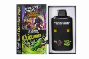 Buy Straight Goods - Dual Chamber Vape - Mendo + Cucumber (3 Grams + 3 Grams) at BudExpressNow Online Shop