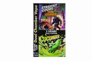 Buy Straight Goods - Dual Chamber Vape - Mendo + Cucumber (3 Grams + 3 Grams) at BudExpressNow Online Shop
