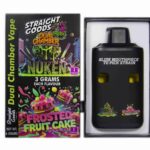 Buy Straight Goods - Dual Chamber Vape - Nuken + Frosted Fruit Cake (3 Grams + 3 Grams) at BudExpressNow Online Shop