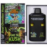 Buy Straight Goods - Dual Chamber Vape - Ogre + Pine Tar Kush (3 Grams + 3 Grams) at BudExpressNow Online Shop