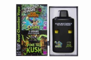 Buy Straight Goods - Dual Chamber Vape - Ogre + Pine Tar Kush (3 Grams + 3 Grams) at BudExpressNow Online Shop