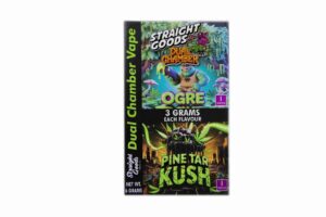 Buy Straight Goods - Dual Chamber Vape - Ogre + Pine Tar Kush (3 Grams + 3 Grams) at BudExpressNow Online Shop