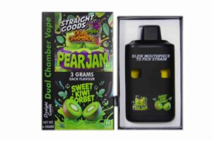 Buy Straight Goods - Dual Chamber Vape - Pear Jam + Sweet Kiwi Sorbet (3 Grams + 3 Grams) at BudExpressNow Online Shop