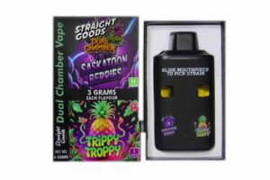 Buy Straight Goods - Dual Chamber Vape - Saskatoon Berries + Tripy Tropy (3 Grams + 3 Grams) at BudExpressNow Online Shop