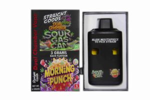Buy Straight Goods - Dual Chamber Vape - Sour Gascan + Morning Punch (3 Grams + 3 Grams) at BudExpressNow Online Shop