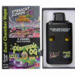 Buy Straight Goods - Dual Chamber Vape - Strawberry Mimosa+ Pineapple OG (3 Grams + 3 Grams) at BudExpressNow Online Shop