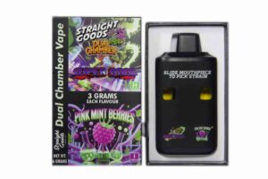 Buy Straight Goods - Dual Chamber Vape - Super Boof + Pink Mint Berries (3 Grams + 3 Grams) at BudExpressNow Online Shop