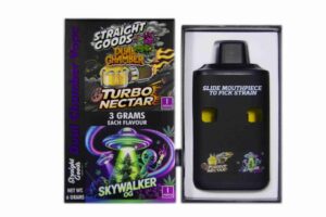 Buy Straight Goods - Dual Chamber Vape - Turbo Nectar + Skywalker OG (3 Grams + 3 Grams) at BudExpressNow Online Shop