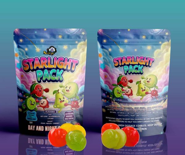 Buy Sky High Edibles - Day and Night Gummies - Starlight Pack (900mg THC : 300mg CBD) at BudExpressNow Online Shop