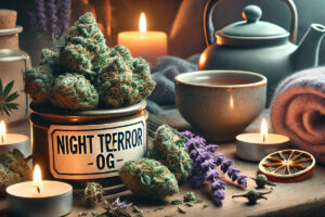 Night Terror OG The Heavy Hitting Indica Hybrid for Deep Relaxation and Better Sleep