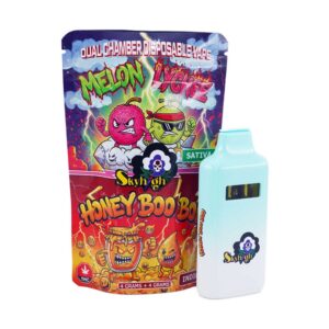 Buy Sky High Extract - Dual Chamber Vape - Honey Boo Boo (Indica) + Melon Lychee (Sativa) - (4 Grams + 4 Grams) at BudExpressNow Online Shop