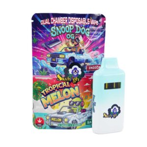 Buy Sky High Extract - Dual Chamber Vape - Snoop Dog OG (Indica) + Tropical Melon (Sativa) - (4 Grams + 4 Grams) at BudExpressNow Online Shop
