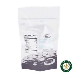 Buy Apollo Edibles - Blue Raspberry Shooting Stars 2000mg THC Indica at BudExpressNow Online Shop