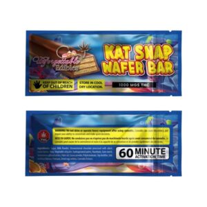 Buy Unforgettable Edibles - Kat Snap Wafer Bar - 1000MG THC at BudExpressNow Online Shop