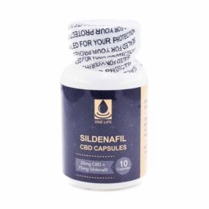 Buy One Life Capsules - Sildenafil Formula (20mg CBD + 75mg Sildenafil) at BudExpressNow Online Shop