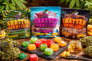 Higher Fire Extracts Shatter Gummy Cubes A Premium Edible Experience for Modern Cannabis Consumers