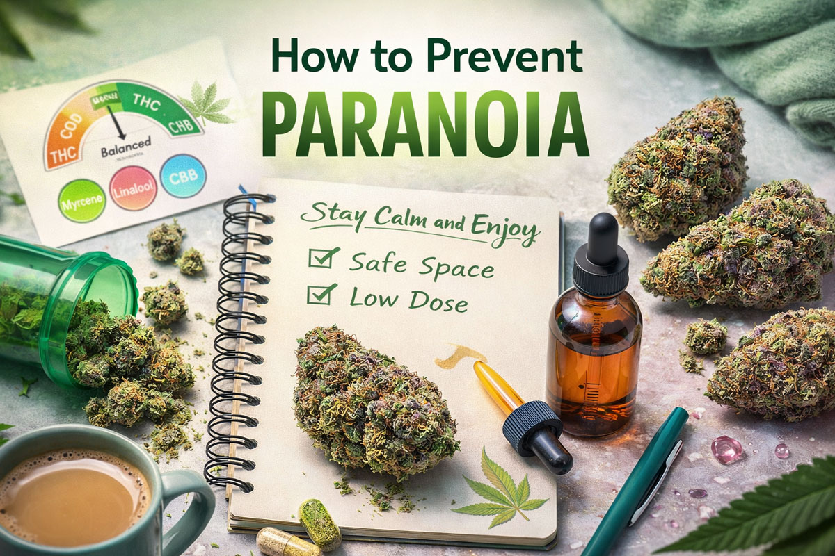 How to Prevent Paranoia and Negative Thoughts When Using Cannabis