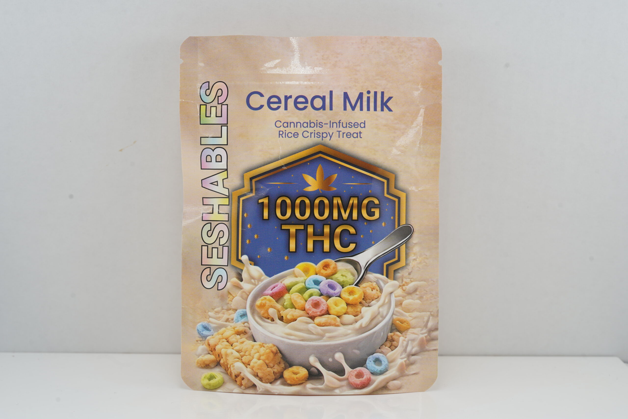 Buy Seshables Rice Crispy - Cereal Milk 1000mg THC at BudExpressNow Online Shop