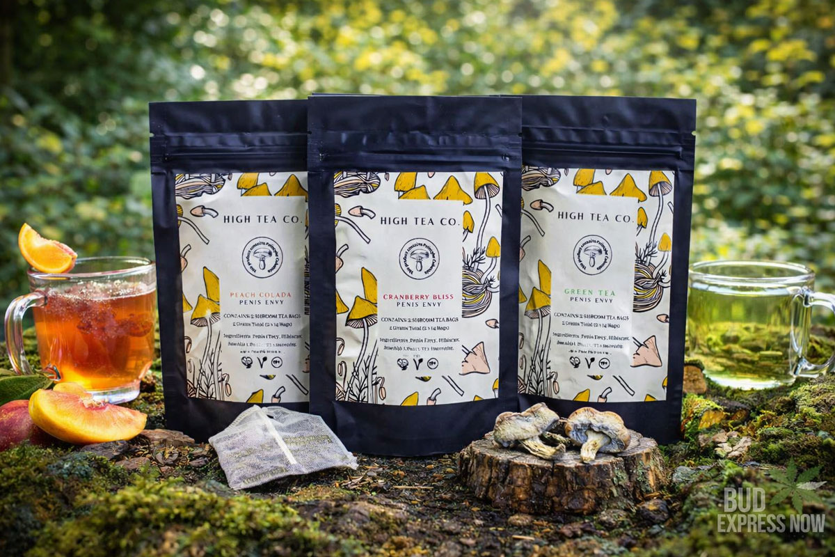 High Tea Co. Shroom Beverages A Delicious and Convenient Way to Experience Mushroom Wellness