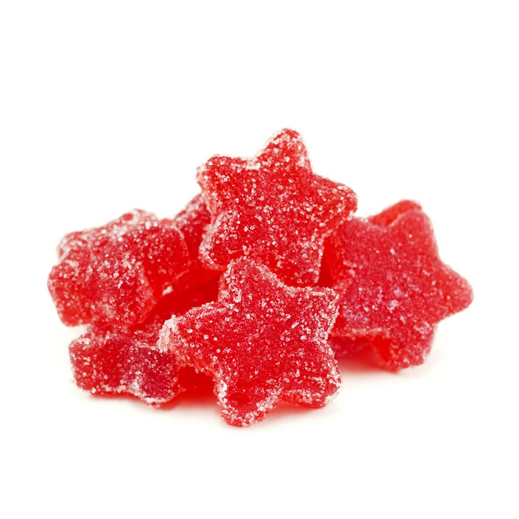 Buy Apollo Edibles - Sour Strawberry Shooting Stars 3000mg THC Sativa at BudExpressNow Online Shop