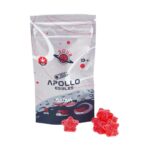 Buy Apollo Edibles - Sour Strawberry Shooting Stars 3000mg THC Sativa at BudExpressNow Online Shop