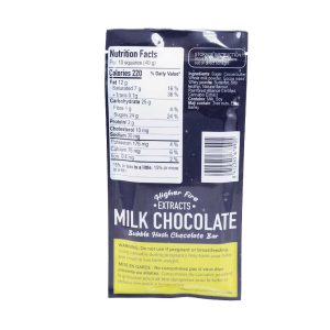 Buy Higher Fire Extracts - Bubble Hash Chocolate Bar - Milk 1000mg THC at BudExpressNow Online Shop