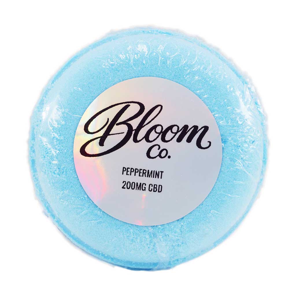 Buy Bloom Co. - Peppermint Bathbomb - 200MG CBD at BudExpressNow Online Shop