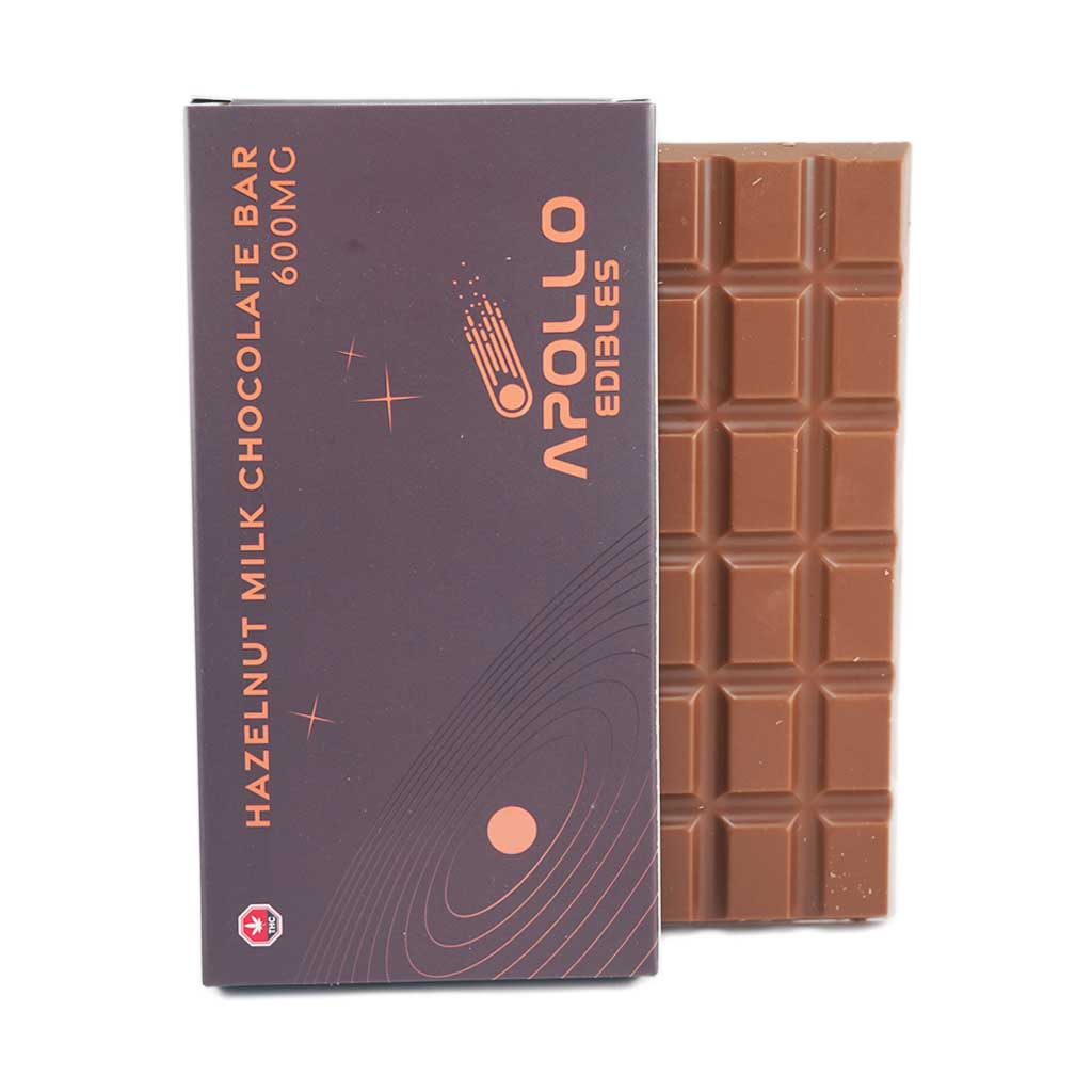 Buy Apollo Edible Chocolates - Hazelnut Milk Chocolate - 600MG THC at BudExpressNow Online Shop