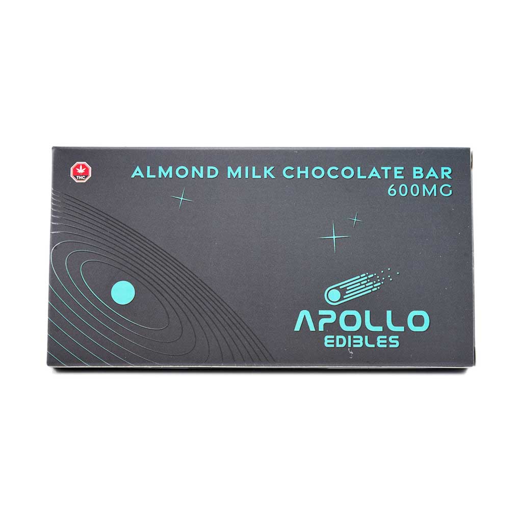 ZA APOLLOCHOCOLATEBARS ALMONDMILKMG Buy Apollo Edible Chocolates - Almond Milk Chocolate - 600MG THC at BudExpressNow Online Shop