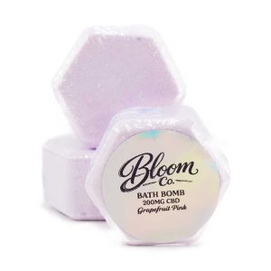 Buy Bloom Co. - Grapefruit Pink Bathbomb - 200MG CBD at BudExpressNow Online Shop
