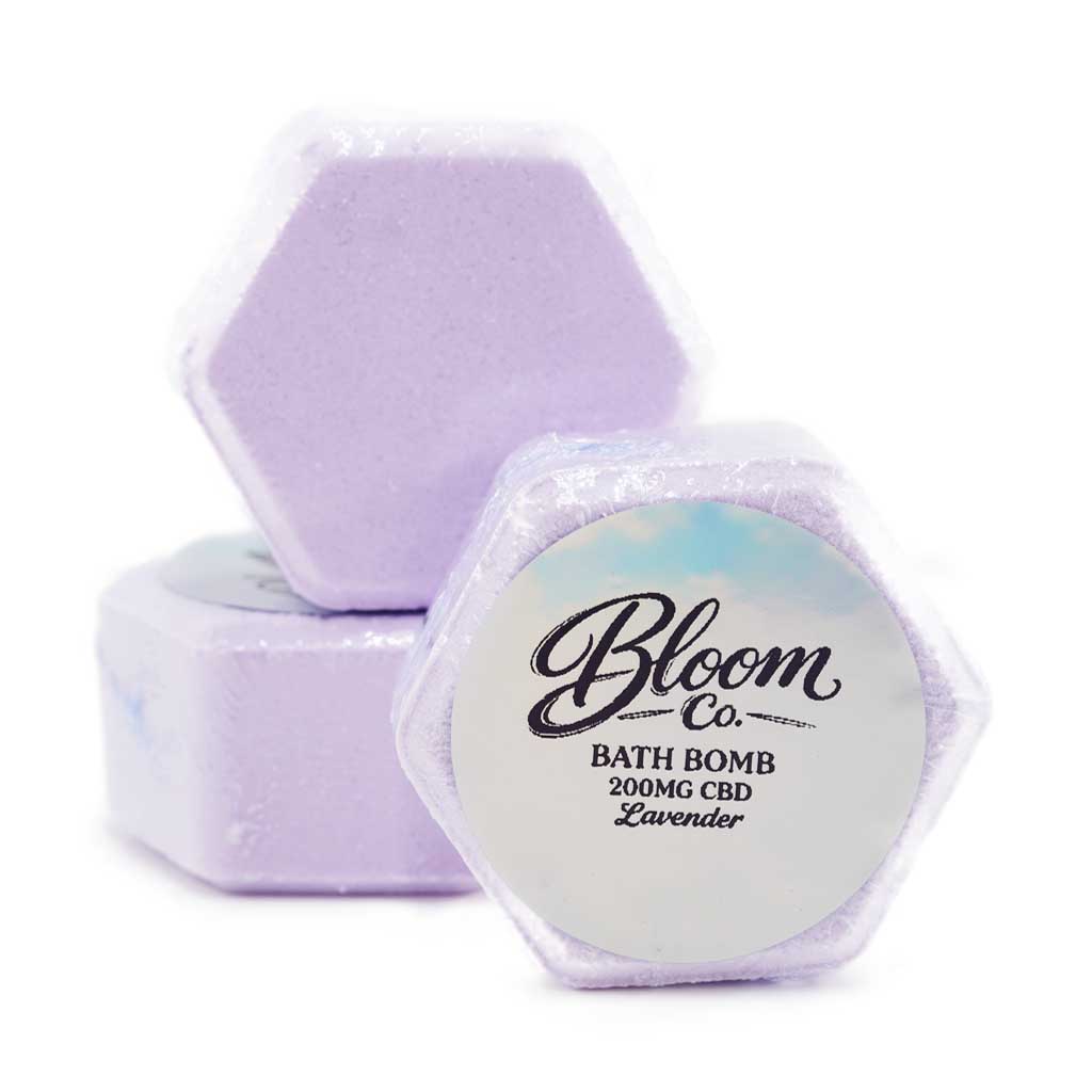 Buy Bloom Co. - Lavender Bathbomb - 200MG CBD at BudExpressNow Online Shop