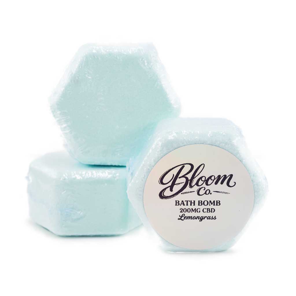 Buy Bloom Co. - Lemongrass Bathbomb - 200MG CBD at BudExpressNow Online Shop