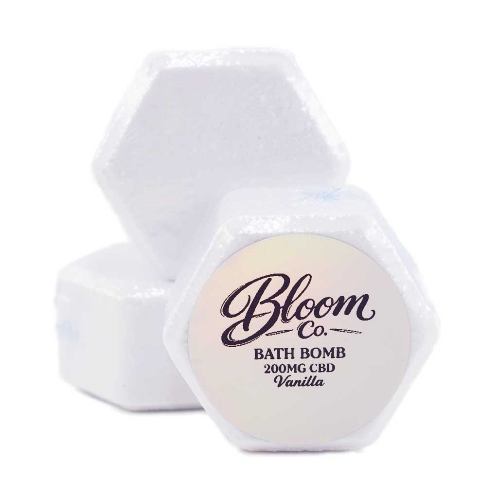 Buy Bloom Co. - Vanilla Bathbomb - 200MG CBD at BudExpressNow Online Shop