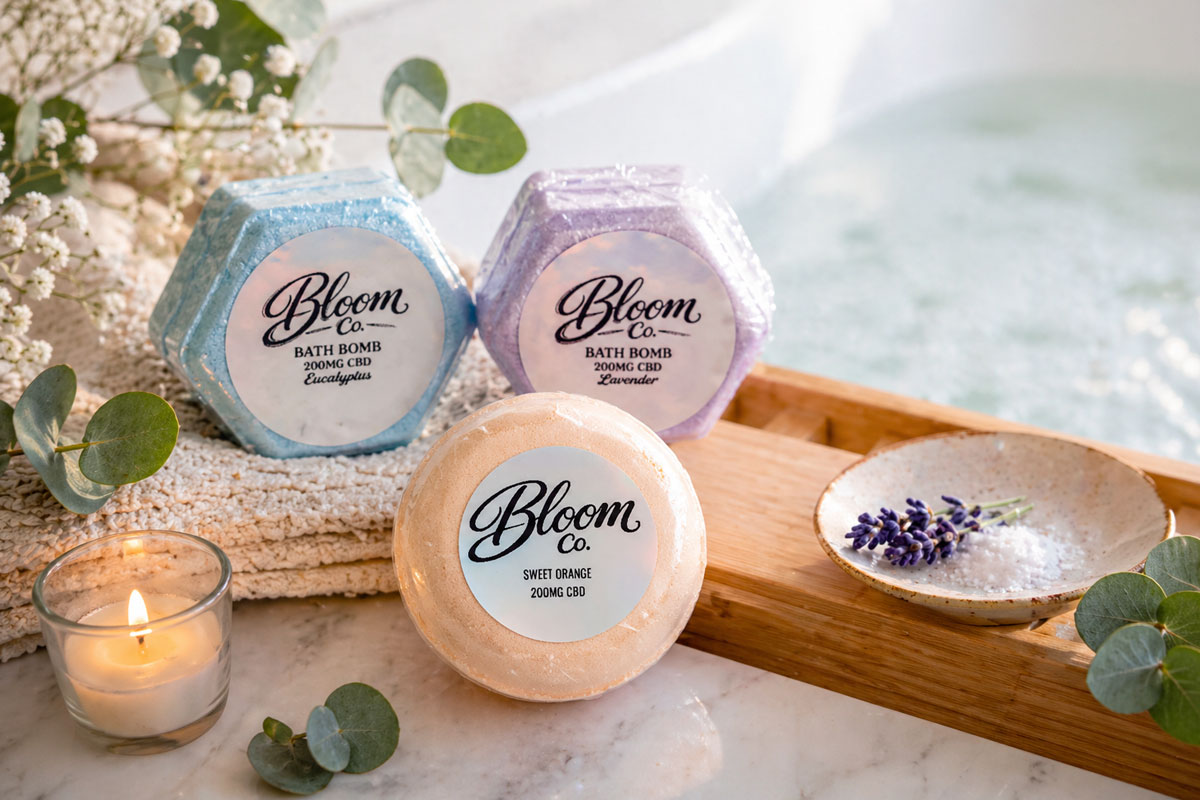 Bloom Co. Bath Bombs The Ultimate Cannabis Infused Relaxation Experience
