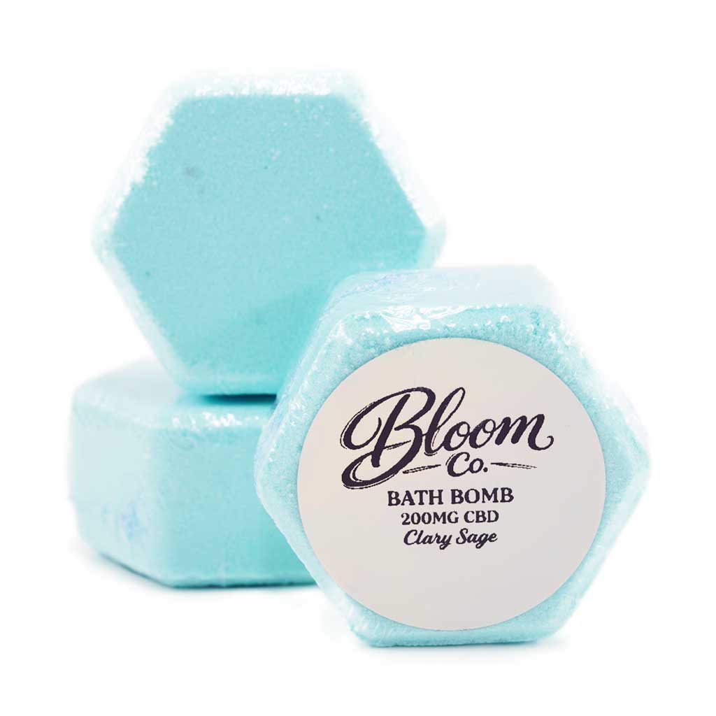 Buy Bloom Co. - Clary Sage Bathbomb - 200MG CBD at BudExpressNow Online Shop