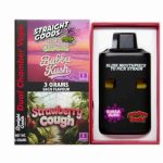 Buy Straight Goods - Dual Chamber Disposable Vape - Bubba Kush + Strawberry Cough (3+3 Gram) at BudExpressNow Online Shop